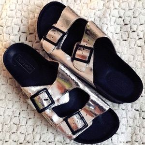 Topshop brikenstock style flatforms